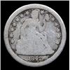 Image 2 : 1842-o Seated Liberty Dime 10c Grades f+