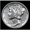 Image 2 : 1930-s Mercury Dime 10c Grades Select AU
