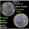 Image 1 : 1886-p Morgan Dollar $1 Grades Choice Unc