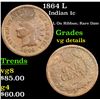 Image 1 : 1864 L Indian Cent 1c Grades vg details