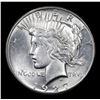 Image 2 : 1927-p Peace Dollar $1 Grades Select+ Unc