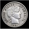 Image 2 : 1905-p Barber Dime 10c Grades Select AU
