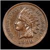 Image 2 : 1900 Indian Cent 1c Grades Choice AU/BU Slider
