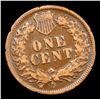 Image 3 : 1874 Indian Cent 1c Grades vf++