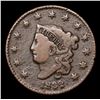 Image 2 : 1832 Coronet Head Large Cent 1c Grades vf+