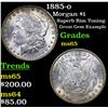 Image 1 : 1885-o Morgan Dollar $1 Grades GEM Unc