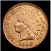 Image 2 : 1908 Indian Cent 1c Grades Select+ Unc RB