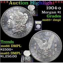 ***Auction Highlight*** 1904-o Morgan Dollar $1 Graded GEM+ DMPL By USCG (fc)