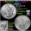 Image 1 : ***Auction Highlight*** 1886-o Morgan Dollar $1 Graded Select+ Unc By USCG (fc)