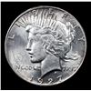 Image 2 : 1927-p Peace Dollar $1 Grades Select Unc