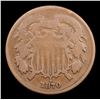 Image 2 : 1870 Two Cent Piece 2c Grades f+