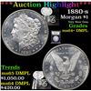 Image 1 : ***Auction Highlight*** 1880-s Morgan Dollar $1 Graded Choice Unc+ DMPL By USCG (fc)