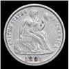 Image 2 : 1891-p Seated Liberty Dime 10c Grades vf+