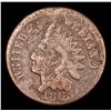 Image 2 : 1863 Indian Civil War Token 1c Grades vg+