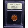 Image 4 : ***Auction Highlight*** 1917-p Lincoln Cent 1c Graded Gem+ Unc RD By USCG (fc)