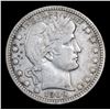 Image 2 : 1909-p Barber Quarter 25c Grades vf++