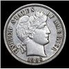 Image 2 : 1906-d Barber Dime 10c Grades xf