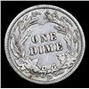 Image 3 : 1906-d Barber Dime 10c Grades xf