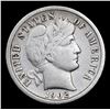 Image 2 : 1902-s Barber Dime 10c Grades vf+