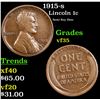 Image 1 : 1915-s Lincoln Cent 1c Grades vf++