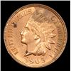 Image 2 : 1905 Indian Cent 1c Grades Select Unc RB