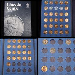 Partial Lincoln cent book 1941-1974 85 coins
