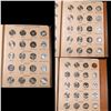 Image 2 : Near Complete Washington Statehood Commemorative Quarters book 1999-2003 99 coins . Grades