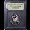 Image 2 : 1991-1995-P WWII Modern Commem Half Dollar 50c Grades GEM++ Proof Deep Cameo