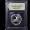 Image 2 : 1992-S Olympic Modern Commem Half Dollar 50c Grades GEM++ Proof Deep Cameo