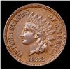 Image 2 : 1882 Indian Cent 1c Grades Select AU
