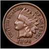 Image 2 : 1898 Indian Cent 1c Grades vf++