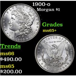 1900-o Morgan Dollar $1 Grades GEM+ Unc
