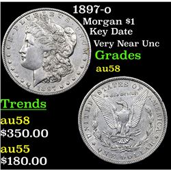1897-o Morgan Dollar $1 Grades Choice AU/BU Slider