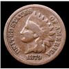 Image 2 : 1879 Indian Cent 1c Grades f+