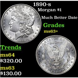 1890-s Morgan Dollar $1 Grades Select+ Unc