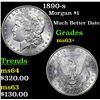 Image 1 : 1890-s Morgan Dollar $1 Grades Select+ Unc
