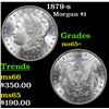 Image 1 : 1879-s Morgan Dollar $1 Grades GEM+ Unc