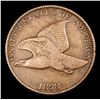 Image 2 : 1858 LL Flying Eagle Cent 1c Grades vf+