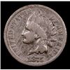 Image 2 : 1875 Indian Cent 1c Grades vg details