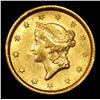Image 2 : 1853 Gold Dollar $1 Grades Select Unc