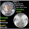 Image 1 : 1882-s Morgan Dollar $1 Grades Choice+ Unc