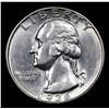 Image 2 : 1936-p Washington Quarter 25c Grades Choice AU/BU Slider
