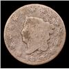 Image 2 : 1822 Coronet Head Large Cent 1c Grades g+