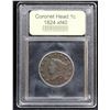 Image 4 : ***Auction Highlight*** 1824 Coronet Head Large Cent 1c Graded xf By USCG (fc)
