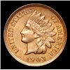 Image 2 : 1903 Indian Cent 1c Grades Select Unc RD