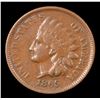 Image 2 : 1865 Indian Cent 1c Grades vf++