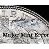 Image 4 : 1921-p Major Mint Error Morgan Dollar $1 Grades Select+ Unc