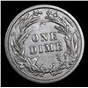 Image 3 : 1903-p Barber Dime 10c Grades xf+