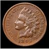 Image 2 : 1892 Indian Cent 1c Grades vf++