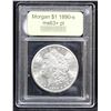 Image 4 : ***Auction Highlight*** 1890-s Morgan Dollar $1 Graded Select Unc+ PL By USCG (fc)